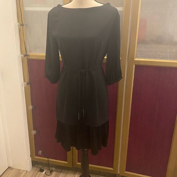 Sisley belted dress, size 4 - Picture 5 of 13